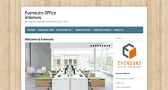 Desktop Screenshot of evensuns.co.za
